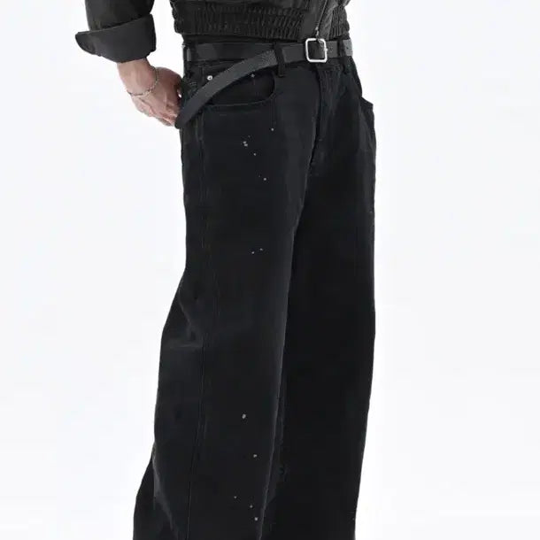 [BUNJANG] LOWOFI Dexter Canvas Work Pants Washed Black L / 로파이 덱스터 캔버스 워크 팬츠 워시드블랙 L사이즈
