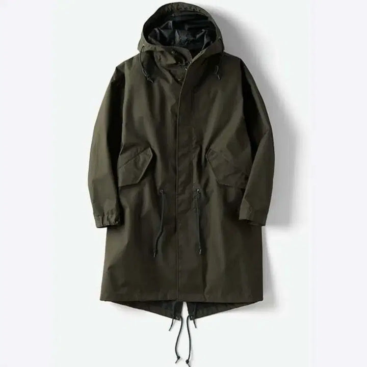 [BUNJANG] Uniqlo U Blocktech Mods Coat Olive / 유니클로 블록테크 모즈코트