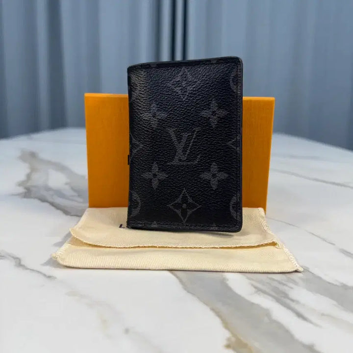 [BUNJANG] Louis Vuitton Pocket Organizer Monogram Eclipse / 루이비통 포켓 오거나이저 모노그램 이클립스