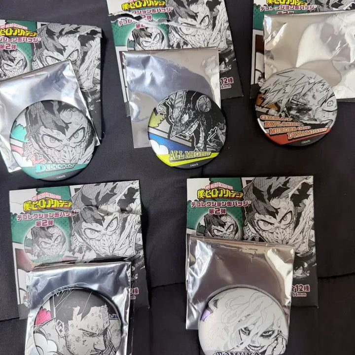 [BUNJANG] My Hero Academia Jump Shop Dic Collection 2 Badges - Katsuki Bakugo, Izuku Midoriya, All Might / 인하x히로아카 뱃지 점프샵 디컬렉션2 바쿠고 미도리야 올마이트