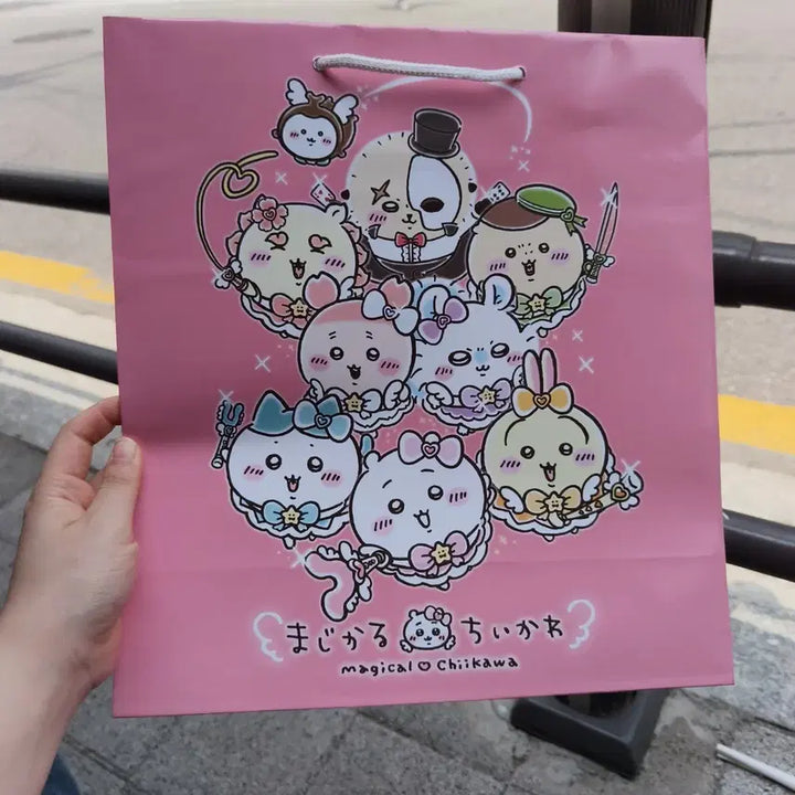 [BUNJANG] Magical Chiikawa Pop-up Store Shopping Bag / 매지컬 치이카와 팝업 스토어 쇼핑백