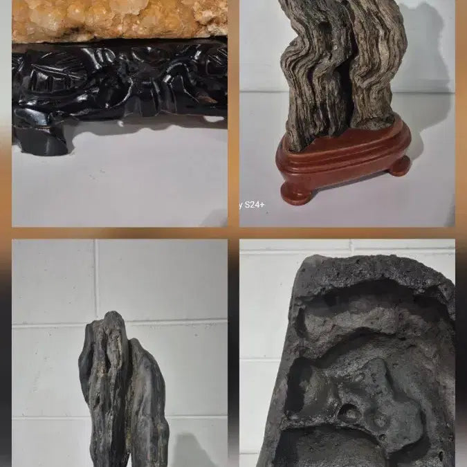 [BUNJANG] Chocolate Stone Lanterns (Set of 4) / 초코석등 4점