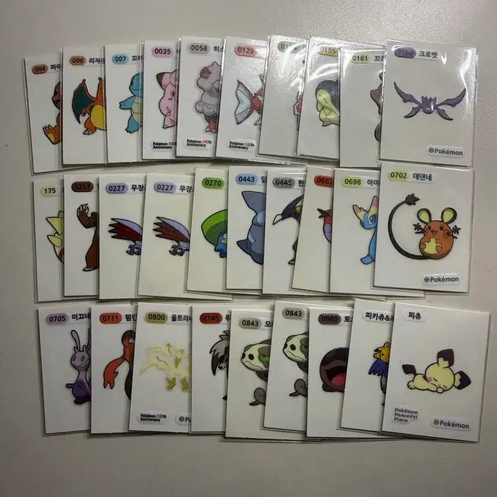 [BUNJANG] Pokemon Stickers Bundle / (다음주까지만 가격내림!!)포켓몬 띠부실 일괄로 판매해요!!