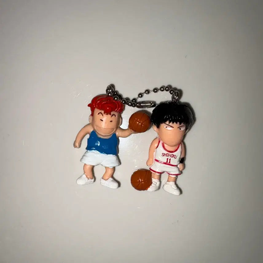 [BUNJANG] Slam Dunk Taemin Seo, Hanamichi Sakuragi Figure Keychain / 슬램덩크 슬덩 서태웅 강백호 루카와 카에데 사쿠라기 하나미치 피규어 키링
