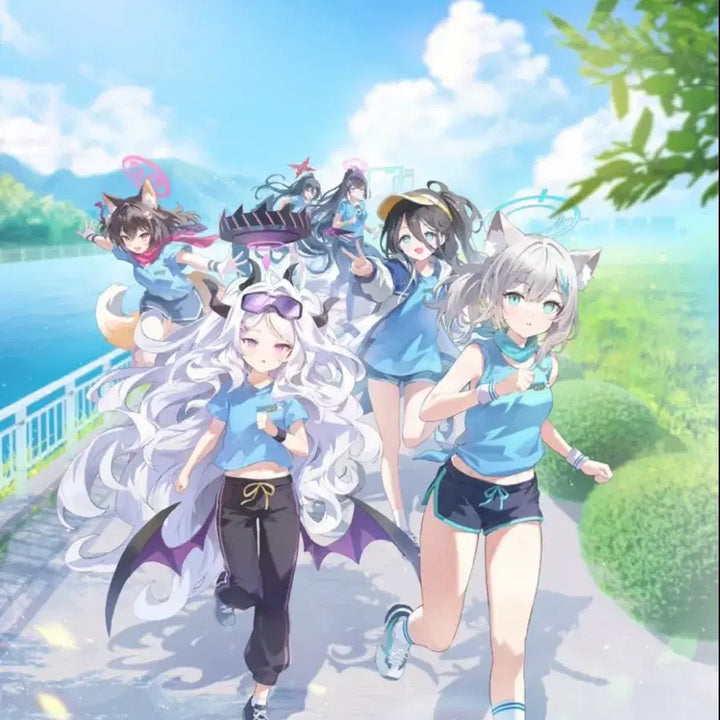[BUNJANG] Blue Archive KOTOBOTOS RUN Medal, Package, and Non-Woven Bag Set / 블루아카이브 키보토스런 메달+패키지+부직포백