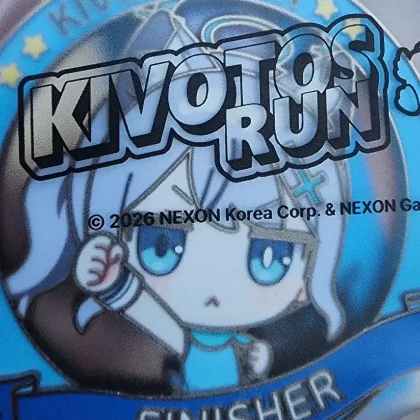 [BUNJANG] Blue Archive KOTOBOTOS RUN Medal, Package, and Non-Woven Bag Set / 블루아카이브 키보토스런 메달+패키지+부직포백