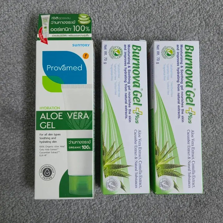 [BUNJANG] Vernova Gel Plus + Probamed Aloe Vera Gel Bundle / [전소미 추천] 버노바 젤 플러스+프로바메드 알로아 베라 젤 3개 새상품