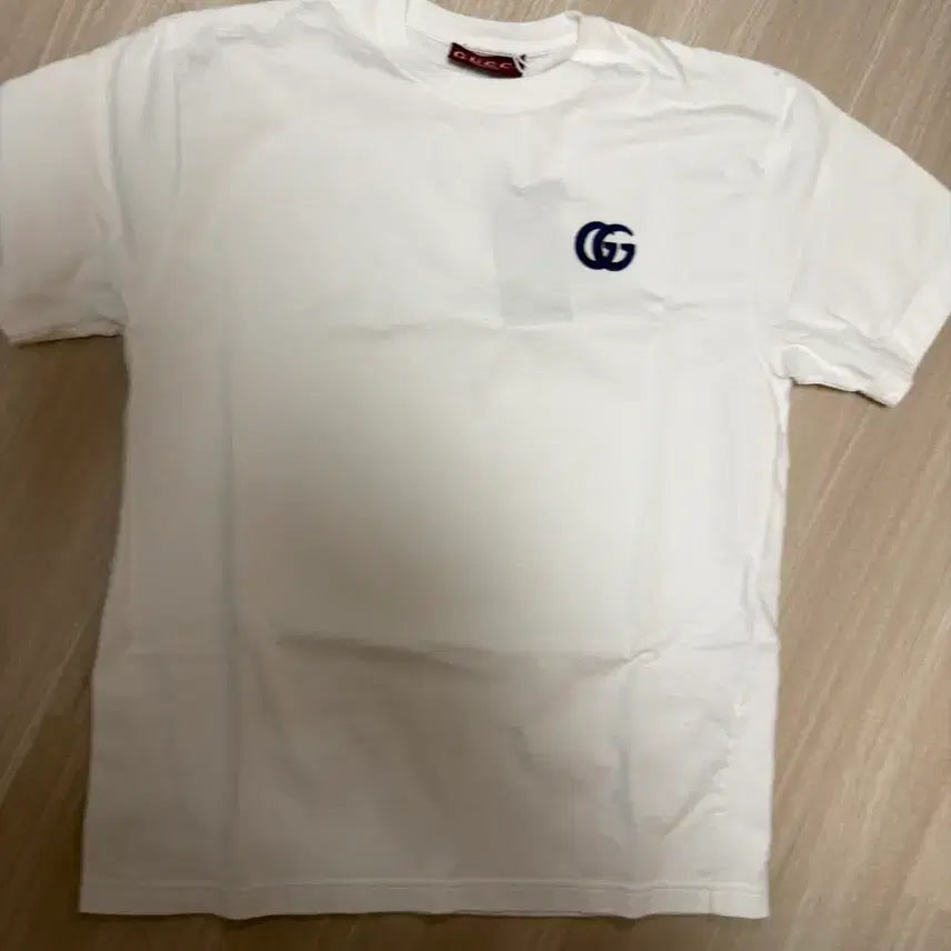 [BUNJANG] Gucci Logo T-Shirt White M / 구찌 로고 반팔 티셔츠 화이트 M 1회착