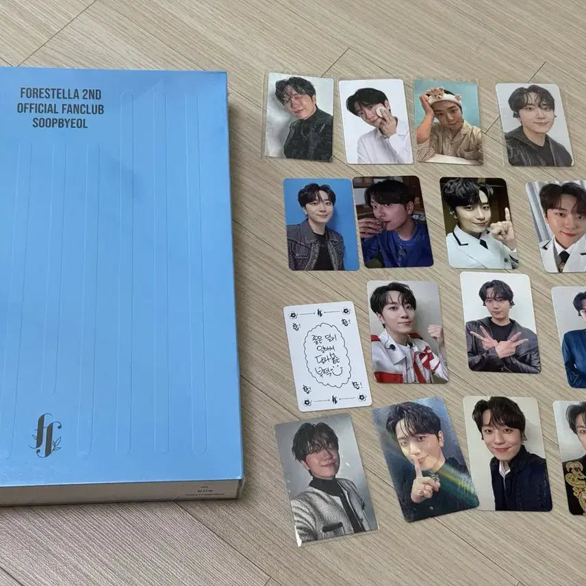 [BUNJANG] Forestella 2nd Fanclub Kit &amp; Ko Woo-rim Photocard Bundle Set / 포레스텔라 숲별 2기 팬클럽키트 &amp; 고우림 포토카드 일괄