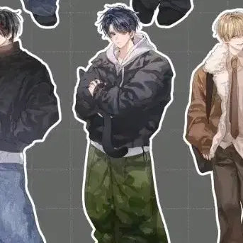 [BUNJANG] RyujaeKwan Winter Black Acrylic Stand / 괴담출근 윈터블랙 아크릴 스탠드 류재관