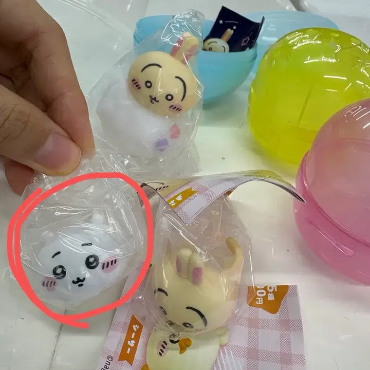 [BUNJANG] Chiikawa Face Ring Gacha Sealed / 미개봉)치이카와 페이스 반지 가챠