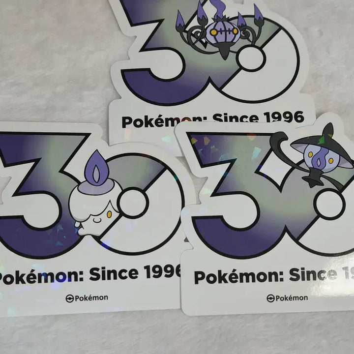 [BUNJANG] Pokemon 30th Anniversary Logo Sticker Set (Charmander, Charmeleon, Charizard) / 포켓몬 30주년 로고 스티커 불켜미, 램프라, 샹델라 판매합니다.