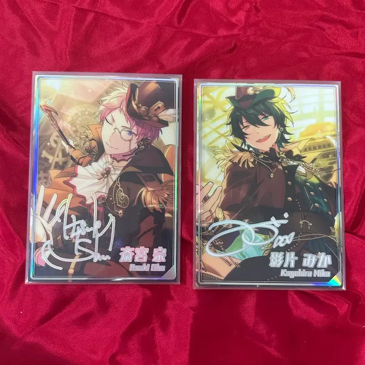 [BUNJANG] Ensemble Stars Valkyrie Shu Mika Steampunk Portrait Bundle Set / 일괄) 앙스타 발키리 슈 미카 스팀펑크 포토레이트
