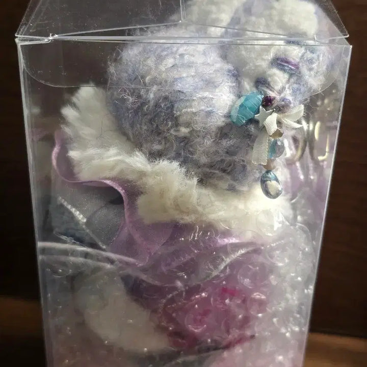 [BUNJANG] Jelly Cat Suncatcher Doll Charm Purple / 젤리냥 썬캐처 인형 키링 보라계열
