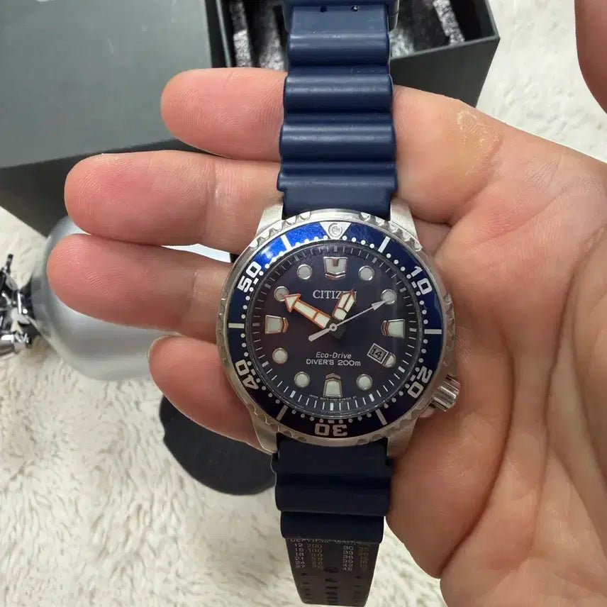 [BUNJANG] Citizen Eco-Drive Diver BN0151-09L / 시티즌 전자복어 청판 bn0151-09L