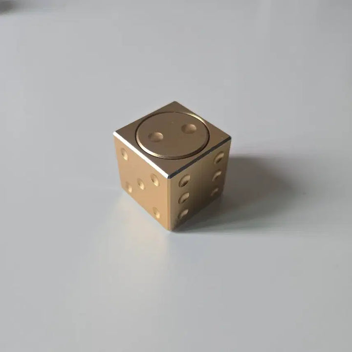 [BUNJANG] Golden Dice Fidget Spinner / 피젯스피너 행운의 황금 주사위