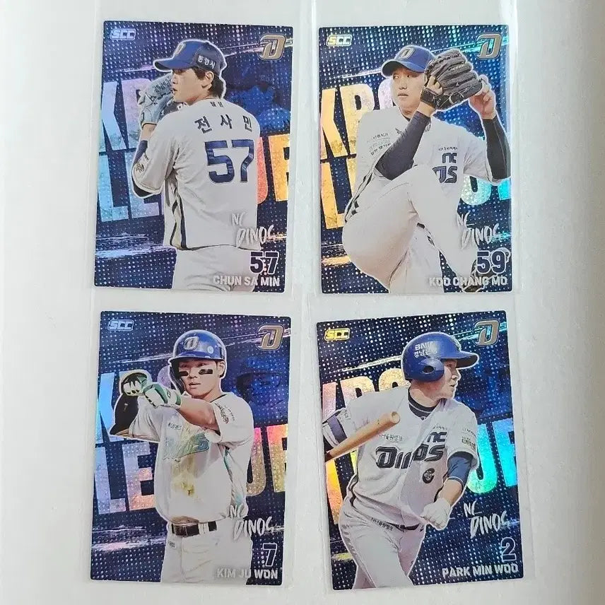 [BUNJANG] 2026 KBO Trading Cards [NC Dinos 4-Card Holo Set] / 2026 KBO카드 [홀로-NC 4장]
