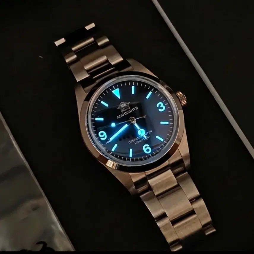 [BUNJANG] Addiesdive Rolex Explorer Homage Quartz Watch / Addiesdive 롤렉스 익스프롤러 오마쥬 쿼츠