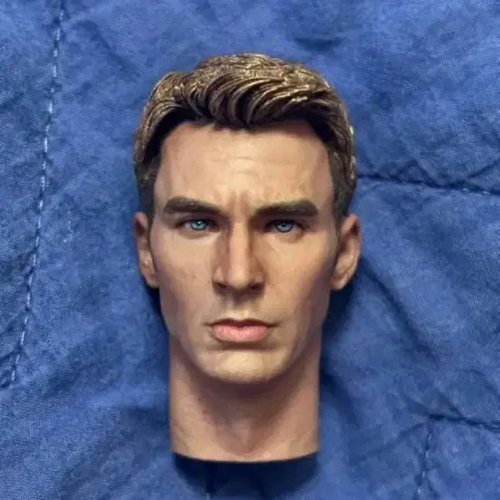 [BUNJANG] Hot Toys Captain America (Rickey Head) Custom Painted Head Sculpt / 핫토이 x 캡틴 아메리카 리케 헤드 판매합니다