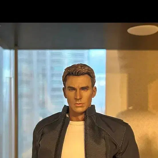 [BUNJANG] Hot Toys Captain America (Rickey Head) Custom Painted Head Sculpt / 핫토이 x 캡틴 아메리카 리케 헤드 판매합니다