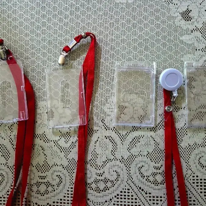 [BUNJANG] ID Card Holder Bundle Set (5 pcs) / (코스프레)사원증 카드홀더 5개 일괄 판매