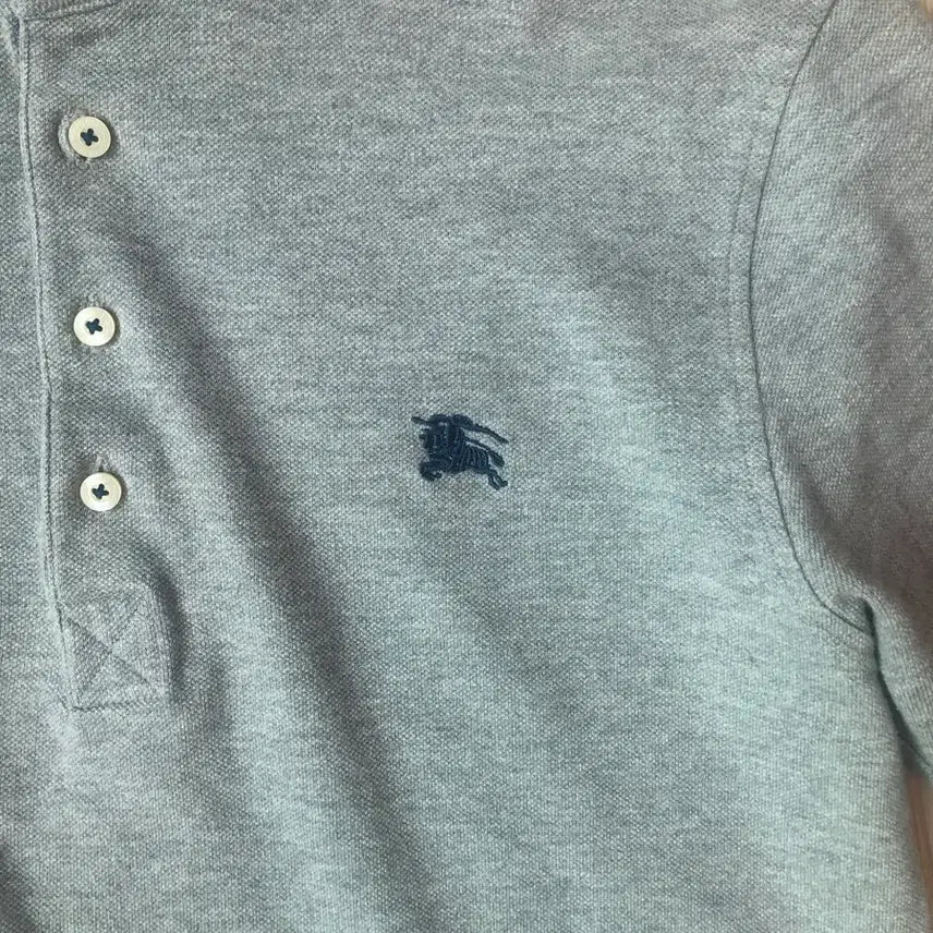 [BUNJANG] Burberry Black Label Short Sleeve Polo T-Shirt / 버버리 블랙라벨 반팔카라티