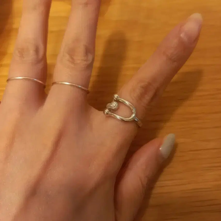 [BUNJANG] Sterling Silver 925 Luxury Style Ring / 실버925  명품스탈반지