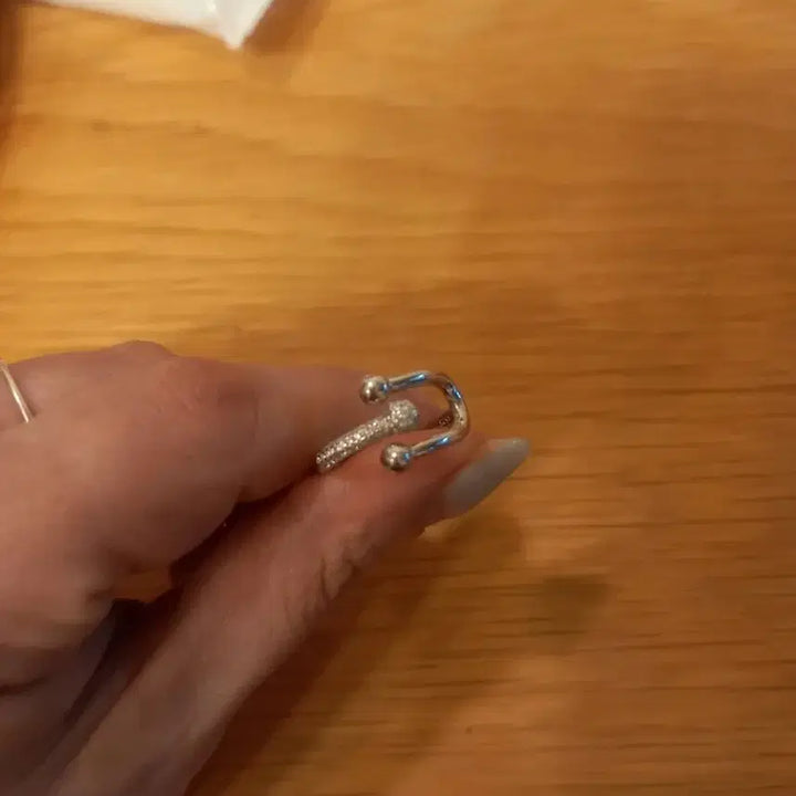 [BUNJANG] Sterling Silver 925 Luxury Style Ring / 실버925  명품스탈반지