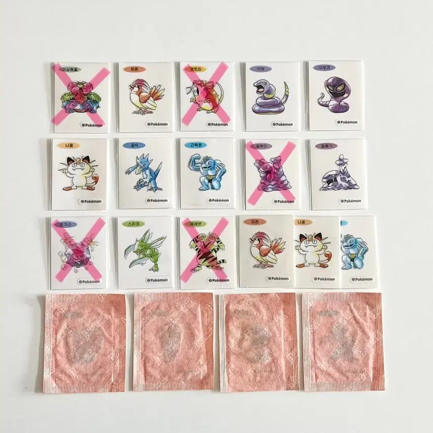 [BUNJANG] Pokemon 30th Anniversary Artwork Stickers / 포켓몬 30주년 띠부씰 판매