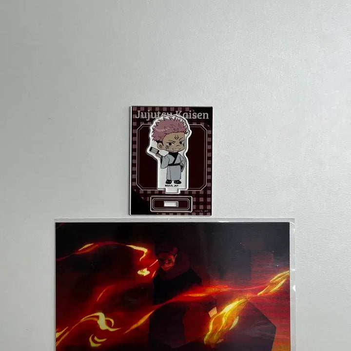 [BUNJANG] Jujutsu Kaisen Sukuna Acrylic Stand and Photocard Set / 주술회전 스쿠나 굿즈