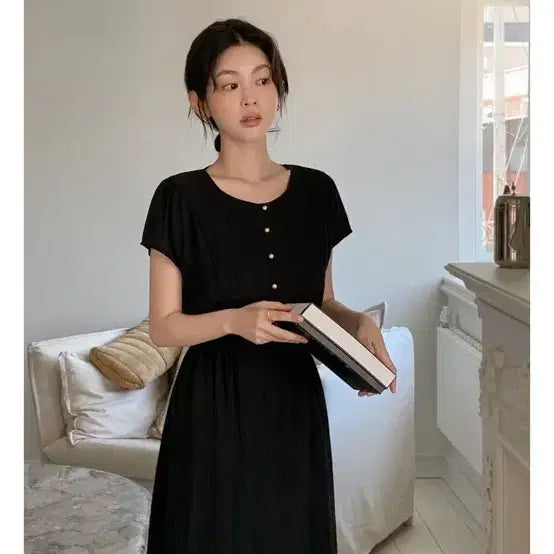 [BUNJANG] Pureda Black Dress / 퓨어다 블랙원피스