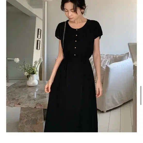 [BUNJANG] Pureda Black Dress / 퓨어다 블랙원피스