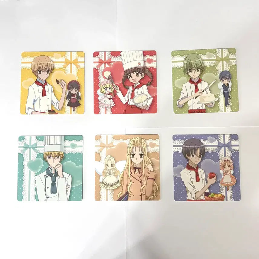 [BUNJANG] Yumeiro Patissiere Collaboration Cafe Exclusive Coaster Set / 꿈빛파티시엘 콜라보카페 특전 코스터 전종 일괄판매