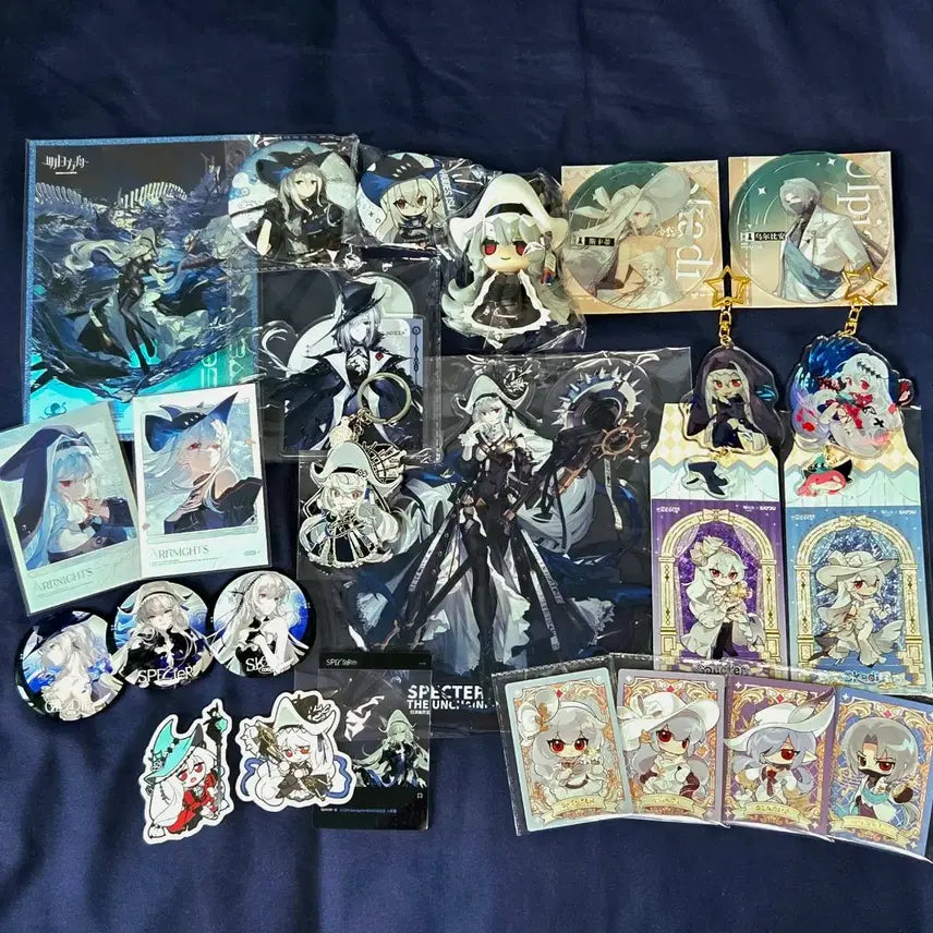 [BUNJANG] Arknights Specter / Skadi / Gladiia / Ulpianus Merchandise Bundle Set / 명일방주 스펙터/스카디/글래디아/울피아누스 굿즈 일괄