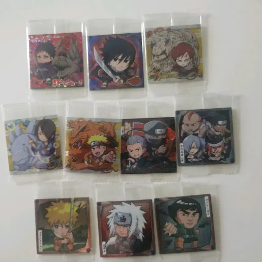 [BUNJANG] One Piece, Naruto, Dragon Ball Wafer Card &amp; Seal Set / 원피스 나루토 드래곤볼 웨하스 카드/ 씰 판매합니다