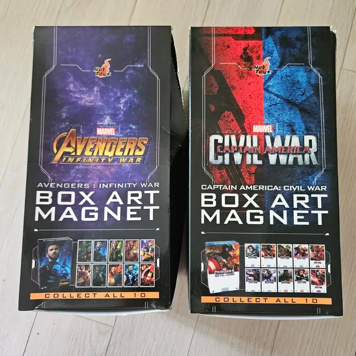 [BUNJANG] Hot Toys Infinity War/Civil War Magnet Set Bundle / 핫토이 인피니티워,시빌워 마그넷 세트 일괄판매