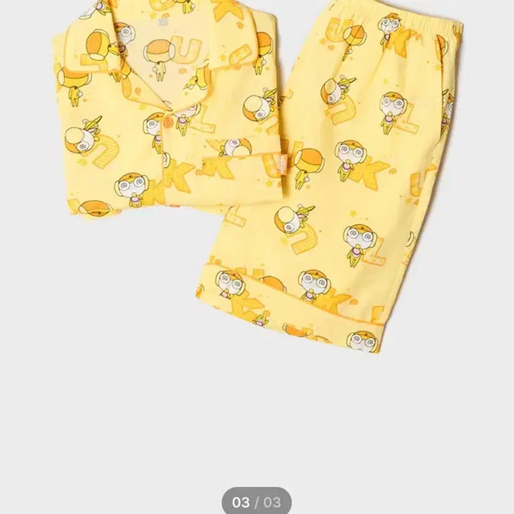 [BUNJANG] SPAOO Keroro Short-Sleeve Pajama L / 스파오 쿠루루 반팔 파자마 잠옷 L 케로로
