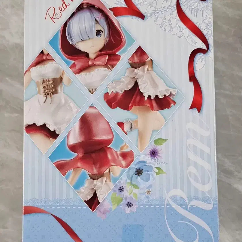 [BUNJANG] FURYU Re:Zero Rem Red Hood Anime Figure (Sealed) / 피규어 - 미소녀 / 리제로 렘 미개봉 새상품