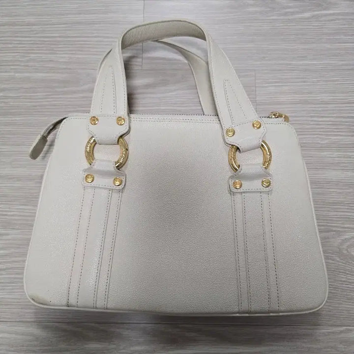 [BUNJANG] MCM Ivory Tote Bag M2904 / MCM 토트백 아이보리 M2904
