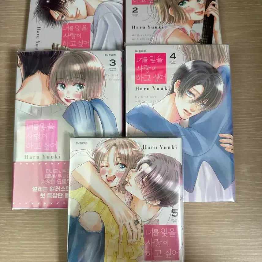 [BUNJANG] I Want to Love You Until I Forget You Vol. 1-5 / 너를 잊을 사랑이 하고 싶어 1~5권
