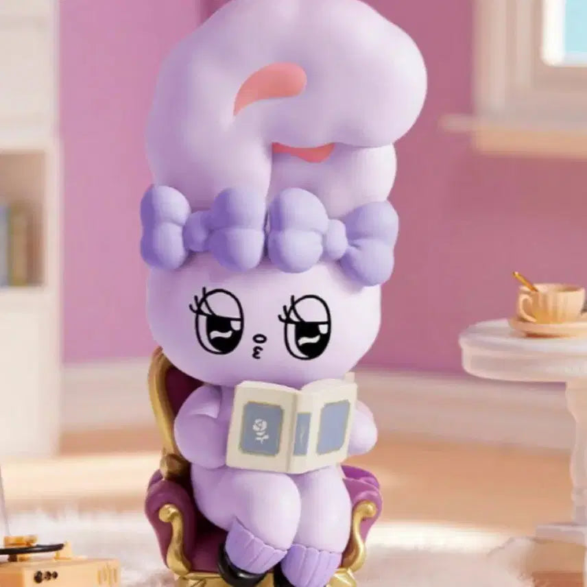 [BUNJANG] Esther Bunny Sleepy Eye Bunny Purple Figure / 에스더버니 피규어 졸린눈토끼 보라색