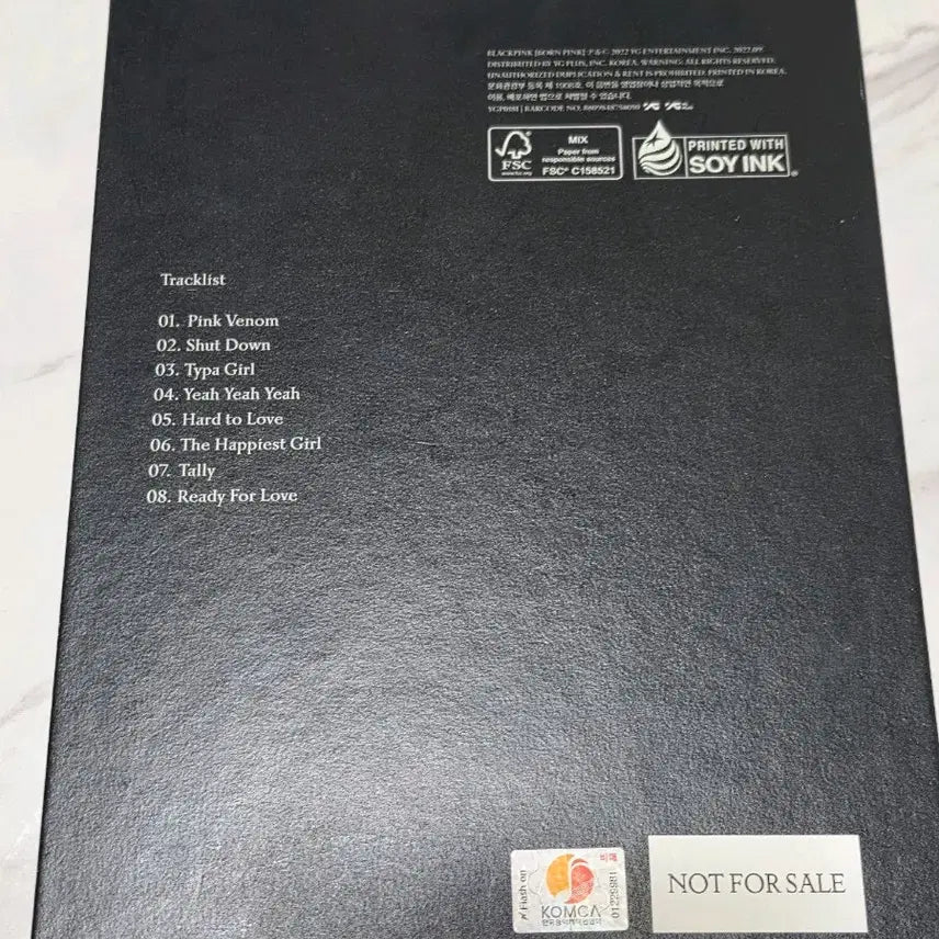 [BUNJANG] Blackpink Born Pink Album Signed / 비매 블랙핑크 born pink 친필싸인 앨범