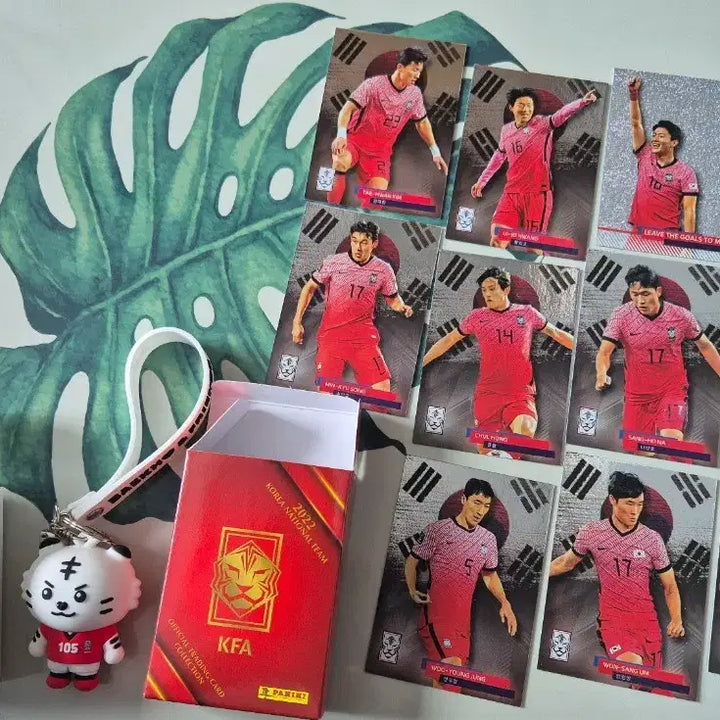 [BUNJANG] BAEKHO &amp; FRIENDS Tiger Keychain + National Team Card / BAEKHO &amp; FRIENDS 호랑이 키링 + 국대카드
