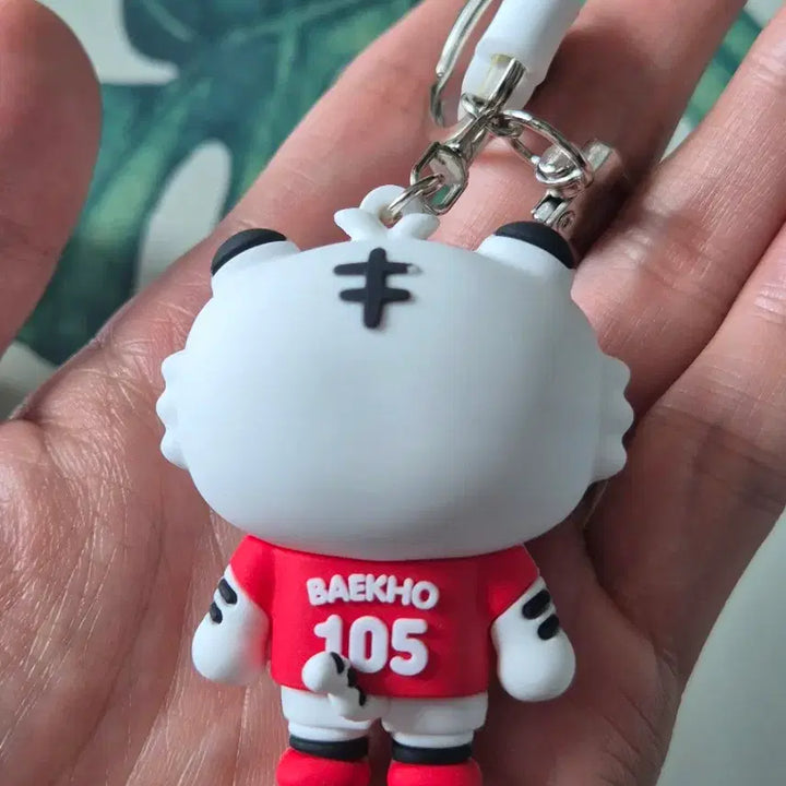 [BUNJANG] BAEKHO &amp; FRIENDS Tiger Keychain + National Team Card / BAEKHO &amp; FRIENDS 호랑이 키링 + 국대카드