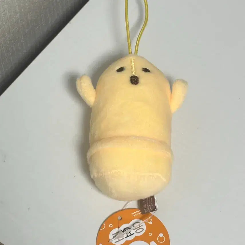 [BUNJANG] Animal Crossing-Inspired Tōyong Amiibo Figure Keychain (Yellow) / < 새상품> 일본 느낌 동물의숲 느낌 토용 토요용 인형 키링 노랑색
