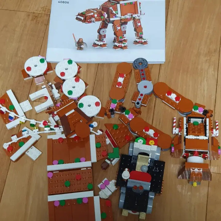 [BUNJANG] LEGO Star Wars AT-AT Gingerbread Edition (Bulk) / 레고 스타워즈 AT-AT 진저브레드 40806  에디션 벌크 싸게 팔아요