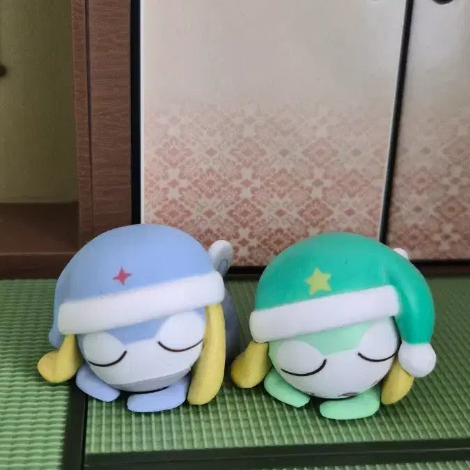[BUNJANG] Keroro Chibi Nemuraseta-i Gacha Figure Set / (일괄)치비 케로로 제로로 도로로 네무라세타이 가챠 피규어