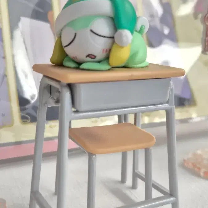 [BUNJANG] Keroro Chibi Nemuraseta-i Gacha Figure Set / (일괄)치비 케로로 제로로 도로로 네무라세타이 가챠 피규어