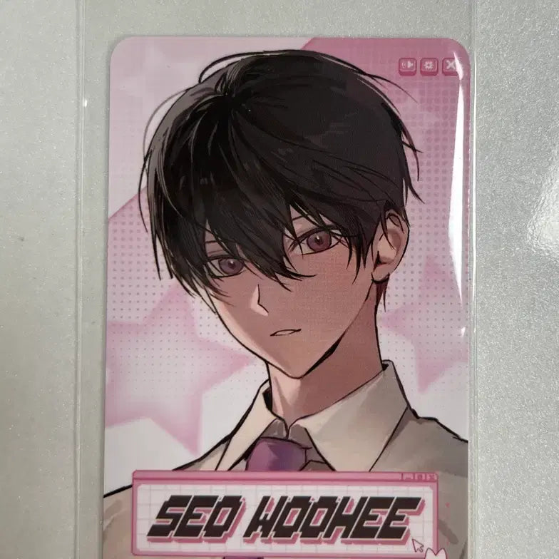 [BUNJANG] Mable Company Woohie Game Concept Photocard / 미블컴퍼니 미블 팝업 입특 게임 컨셉 포토카드 우희