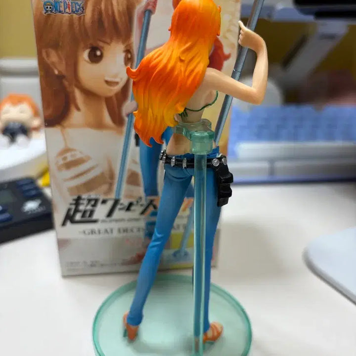 [BUNJANG] One Piece Nami Styling Figure with Ichiban Kuji Nami &amp; Nojiko Keyring Bonus / 초원피스 스타일링 피규어 나미 (+ 이치방쿠지 나미 노지코 키링 덤)